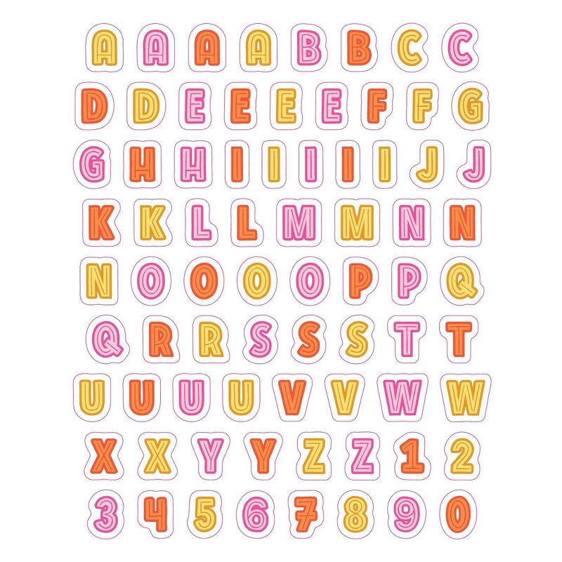 slide 7 of 7, Workman So Many Letter Stickers by Pipsticks, 1 ct