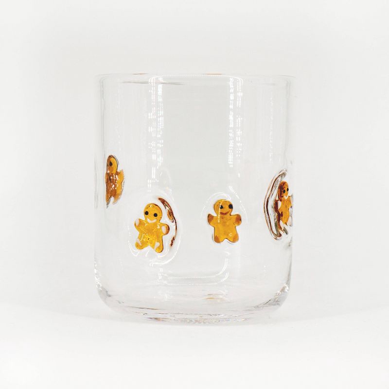 slide 1 of 4, Madison Home 16 fl oz Icon Glass Gingerbread Man, 16 fl oz