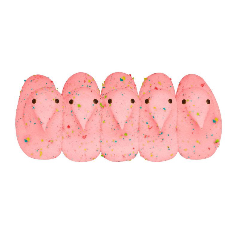 slide 3 of 3, Peeps Easter Strawberry Pop Tart Flavored Marshmallow Chicks Candy - 4.5oz/15ct, 4.5 oz, 15 ct