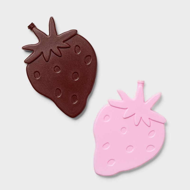 slide 1 of 3, 2pc Refreezable Ice Packs - Cat & Jack™ Strawberry, 2 ct