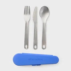 Stainless Steel Cutlery - All In Motion™ Blue