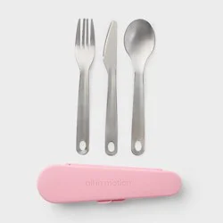 Stainless Steel Cutlery - All In Motion™ Pink