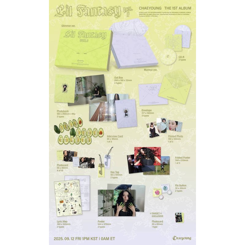 slide 3 of 3, Universal Music Group CHAEYOUNG (TWICE) - LIL FANTASY vol.1 (Target Exclusive, CD), 1 ct