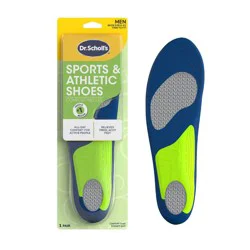 Dr. Scholl's Men's Sports & Athletic Shoes Comfort Insoles - Size 9-14 1 Pair