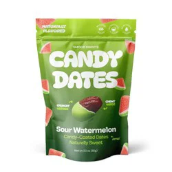 Smood Sweets Sour Watermelon Candy Dates - 3oz