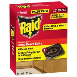 Raid Large Roach Bait and Indoor Roach Killer - 12ct