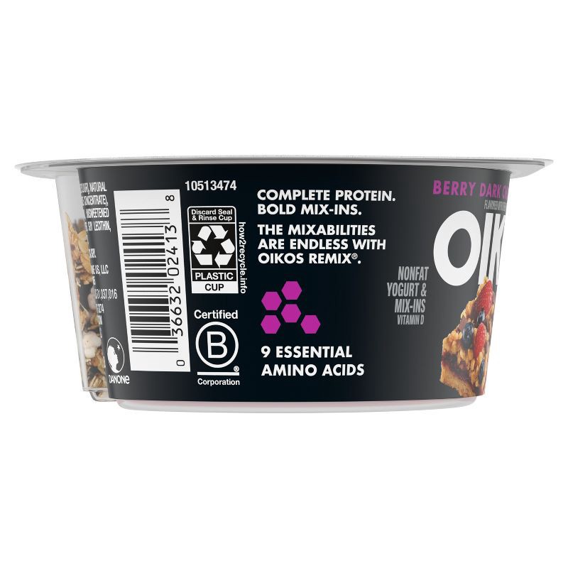 slide 7 of 7, OIKOS Mix Berry Greek Yogurt - 4.5oz, 4.5 oz