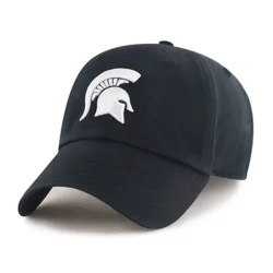 NCAA Michigan State Spartans Black Tonal Fabric Washed Relaxed Fit