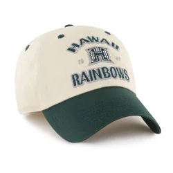 NCAA Hawaii Rainbow Warriors Two Tone Fabric Washed Relaxed Fit