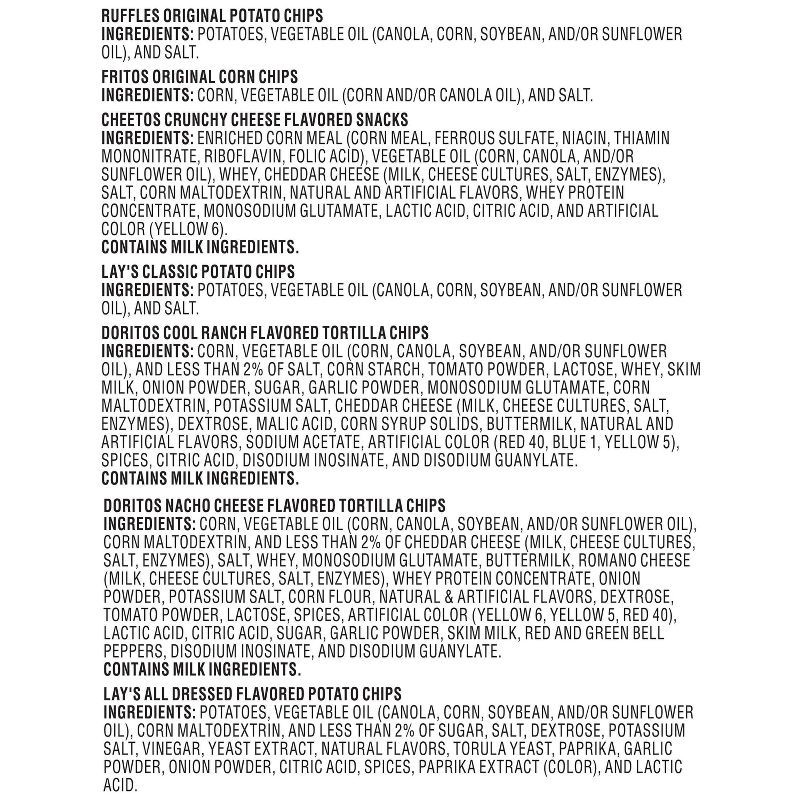 slide 2 of 13, Frito-Lay Variety Pack Classic Mix Chips - 20oz/20ct, 20 ct; 20 oz