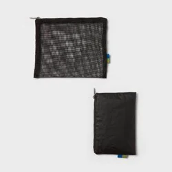 2pk Americana Mesh Pouches - Open Story™ Black