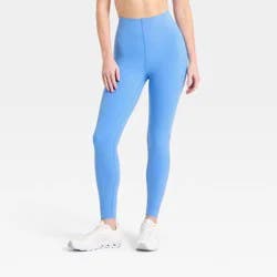 Women's Super Flex Ultra High Rise Bonded Leggings - All In Motion™ Blue XL