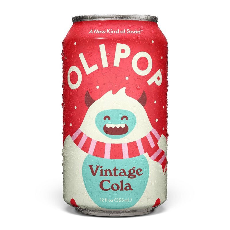 slide 1 of 7, OLIPOP Vintage Cola Soda - 12 fl oz can, 12 fl oz
