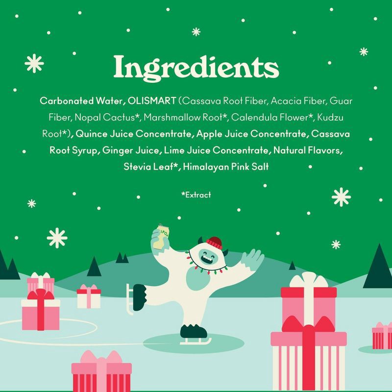 slide 4 of 6, OLIPOP Ginger Ale Soda - 12 fl oz can, 12 fl oz