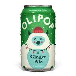 OLIPOP Ginger Ale Soda - 12 fl oz can