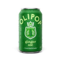 OLIPOP Ginger Ale Soda - 12 fl oz can