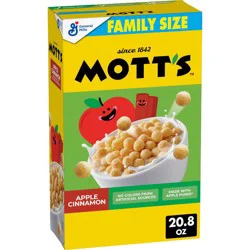 Mott's Apple Cinnamon Family Size Breakfast Cereal - 20.8oz