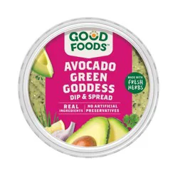 Good Foods Avocado Green Goddess Dip - 8oz