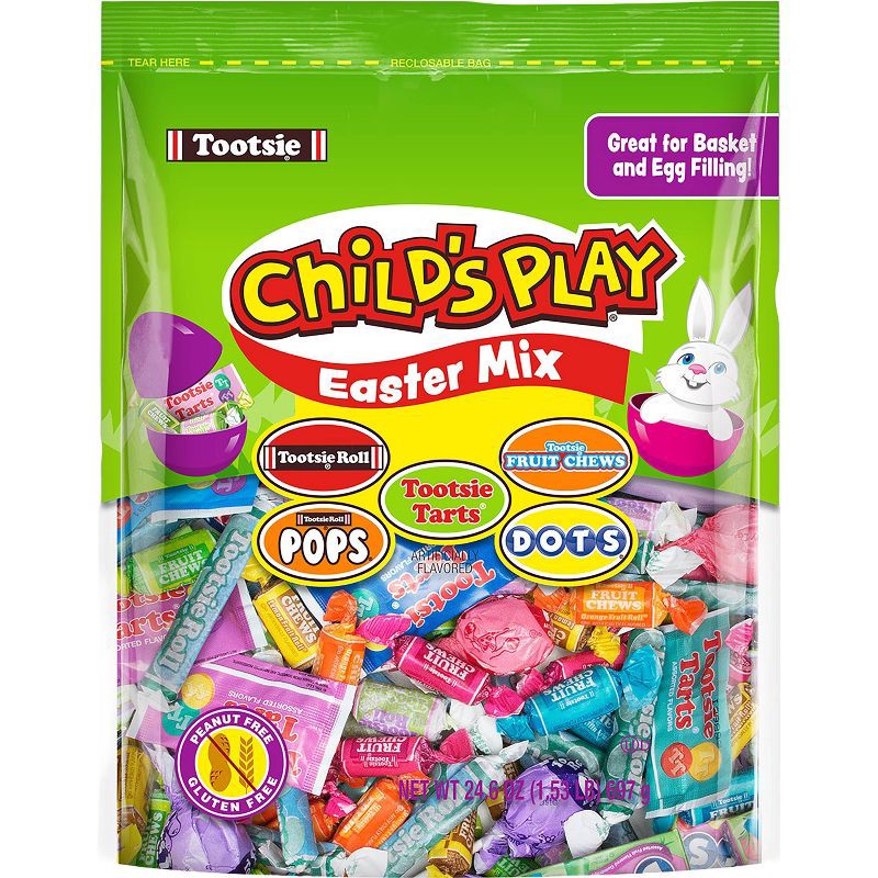 slide 1 of 3, Child's Play Candy Easter Mix Chocolate Candies - 24.6oz, 24.6 oz
