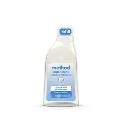 Method Super Shine Foaming Dish Spray Powered By Enzymes Free + Clear - Refill - 16oz