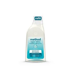 Method Super Shine Foaming Dish Spray Refill Powered By Enzymes Dewy Daze - 16oz