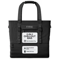 RTIC Outdoors 2-in-1 Chillout Shoulder Bag - Black