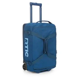 45L RTIC Outdoors Road Trip Structured Collapsible Duffle Bag Rolling Medium - Navy