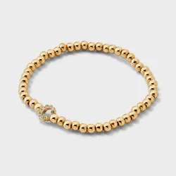 SUGARFIX By BaubleBar Spoken For Bracelet Initial "C" - Gold