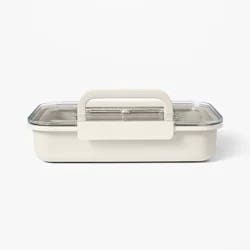Large Plastic Snacklebox Cream - Figmint™