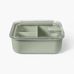 Personal Plastic Snacklebox Sage Green - Figmint™