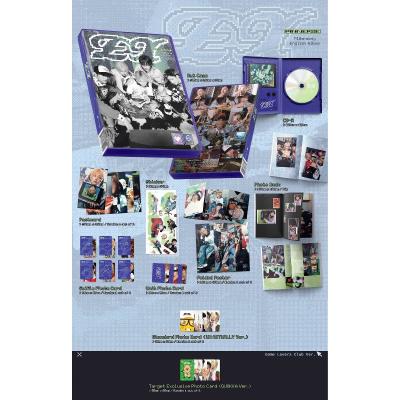 slide 3 of 3, hello82 P1Harmony - EX (Game Lovers Club Ver.) (Target Exclusive, CD), 1 ct