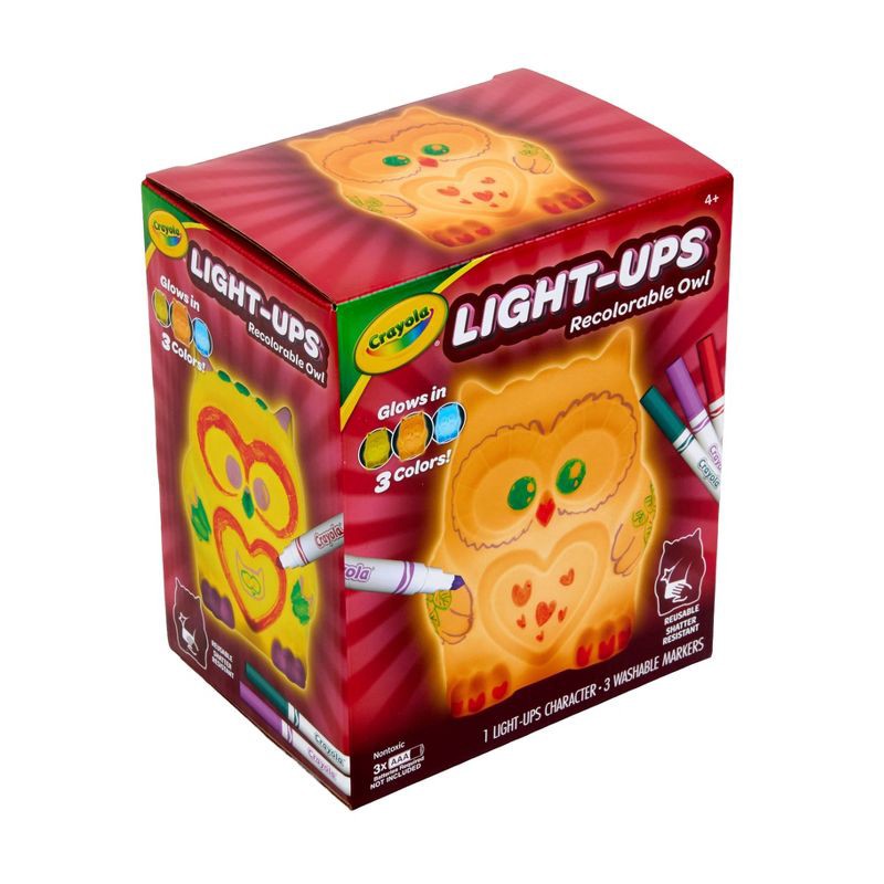 slide 2 of 6, Crayola Light Ups Owl, 1 ct