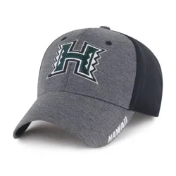 NCAA Hawaii Rainbow Warriors Rayon Span and Pique Mesh Hat