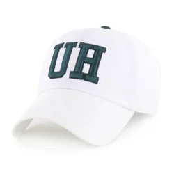 NCAA Hawaii Rainbow Warriors White Clique Fabric Washed Relaxed Fit