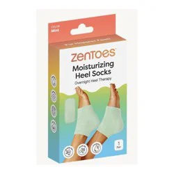 ZenToes Moisturizing Heel Sock - 1 pair