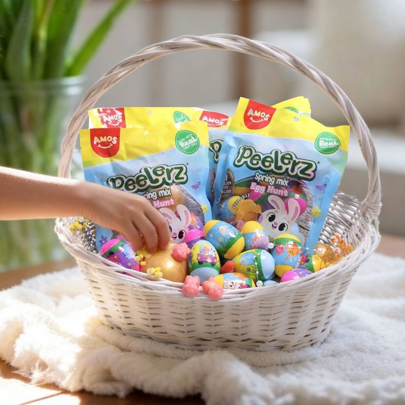 slide 3 of 7, AMOS Peelerz Spring Mix Candy - Egg Hunt - 2.12oz/10ct, 2.12 oz, 10 ct
