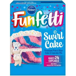 Pillsbury Easter Funfetti Swirl Cake Mix - 15.25oz