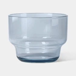8 fl oz Plastic Low Tumbler Blue - Room Essentials™