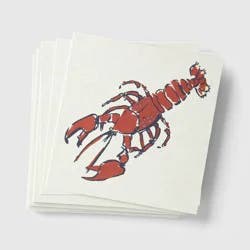 20ct Lobster Paper Lunch Napkins - Room Essentials™