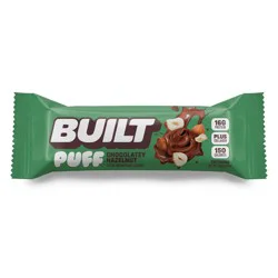Built Bar Chocolatey Hazelnut Puff Protein Bar - 16g Protein - 1.41oz