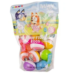 Galerie Bluey Easter Prefilled Eggs Bag with Candy for Egg Hunt - 2.12oz/15ct