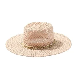 Kendra Scott Marlowe Curb Chain Band Hat - Light Pink