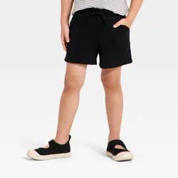 Toddler Girls' Knit Shorts - Cat & Jack™ Black 2T