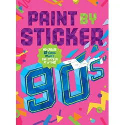 Workman Paint by Sticker 12 Pages 90s Activity Book