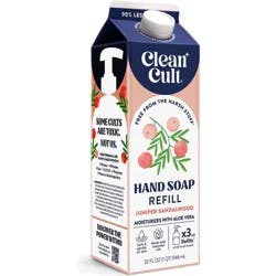 Clean Cult Liquid Hand Soap Refills - Juniper Sandalwood - 32 fl oz