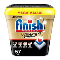 Finish Fresh Ultimate Quantum Dishwasher Detergent Tablets - 57ct