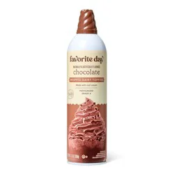 Chocolate Whipped Topping - 13oz - Favorite Day™