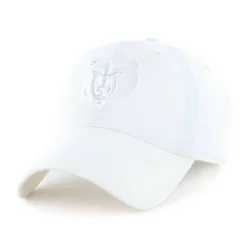 NBA Memphis Grizzlies White Tonal Clean Up Hat