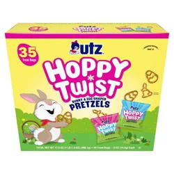 Utz Easter Hoppy Twist Pretzels - 17.5oz/35ct