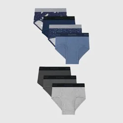 Hanes Boys' Space Print 7pk Briefs - S